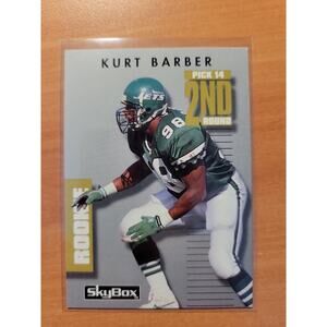 Kurt Barber 1992 Skybox Primetime no. 282 - Rookie - Jets - NFL - Freshly Opened